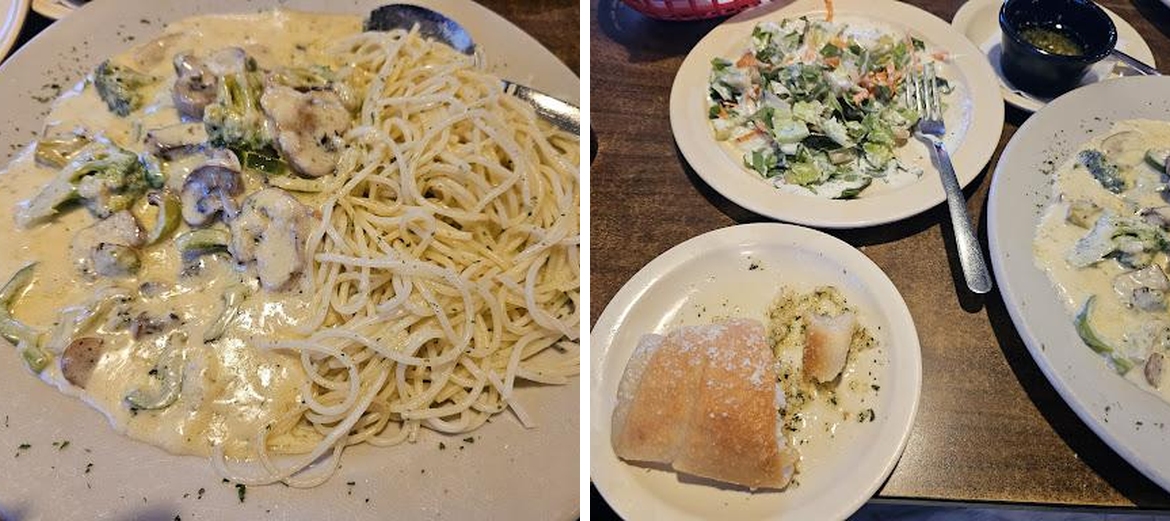 Roma's Restaurant Menu